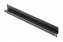 Ручка врезная FIRM "L" L-3,5м, черный матовый — купить оптом и в розницу в интернет магазине GTV-Meridian.